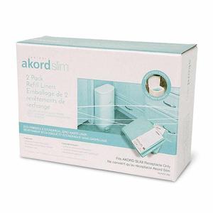Janibell 2-Pack Liner Refill for Akord Slim