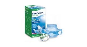 SinuCleanse Neti Pot, Clear Blue