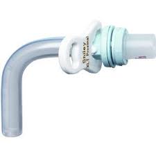 Shiley Flexible Adult Tracheostomy Tube with Reusable Inner Cannula, Size 4