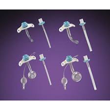Shiley Flexible Adult Tracheostomy Tube with Reusable Inner Cannula, Cuffless, Size 7