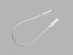 Male Luer Lock to Drainage Bag Connector