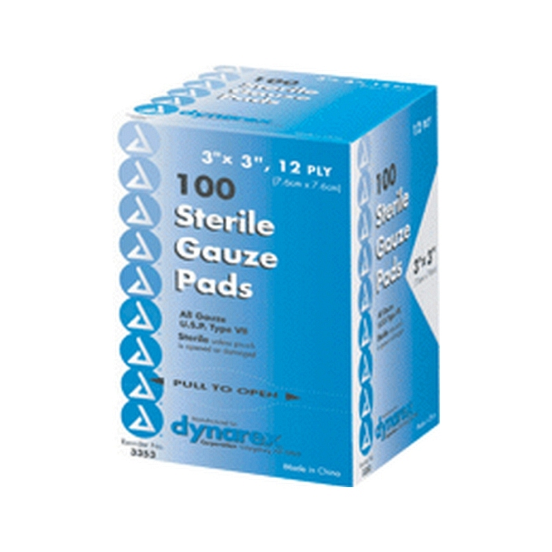 Sterile Gauze Pad 3" x 3"