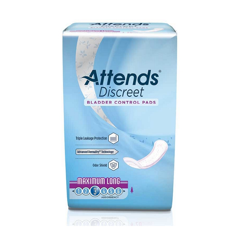 Attends Discreet Maximum Long 14.5" Long