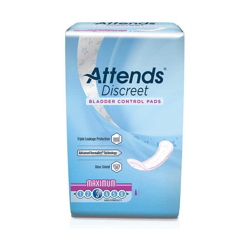 Attends Discreet Maximum Pad 13" Long