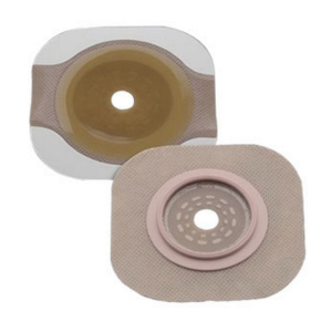 2-Piece Cut-to-Fit Flat FlexWear (Standard Wear) Skin Barrier 3-1/2" Opening
