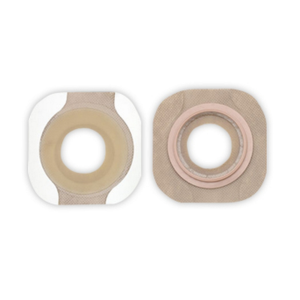 2-Piece Precut Flat FlexWear Skin Barrier 5/8"" with Tape Border
