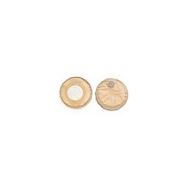 Contour I Stoma Cap with Flat SoftFlex Skin Barrier 1-15/16"