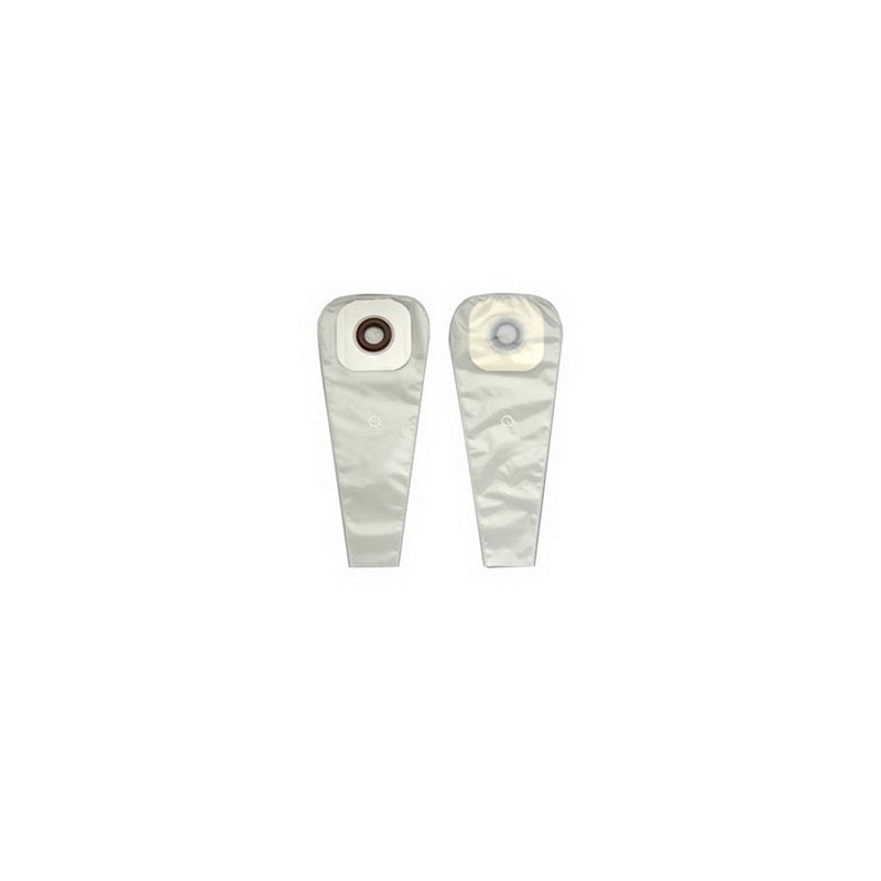 1-Piece Drainable Pouch with Precut 2-1/2" Barrier Opening