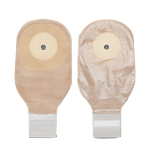 Premier 1-Piece Cut-to-Fit Lock 'n Roll Drainable Pouch with SoftFlex (Standard Wear) Skin Barrier 2-1/2"