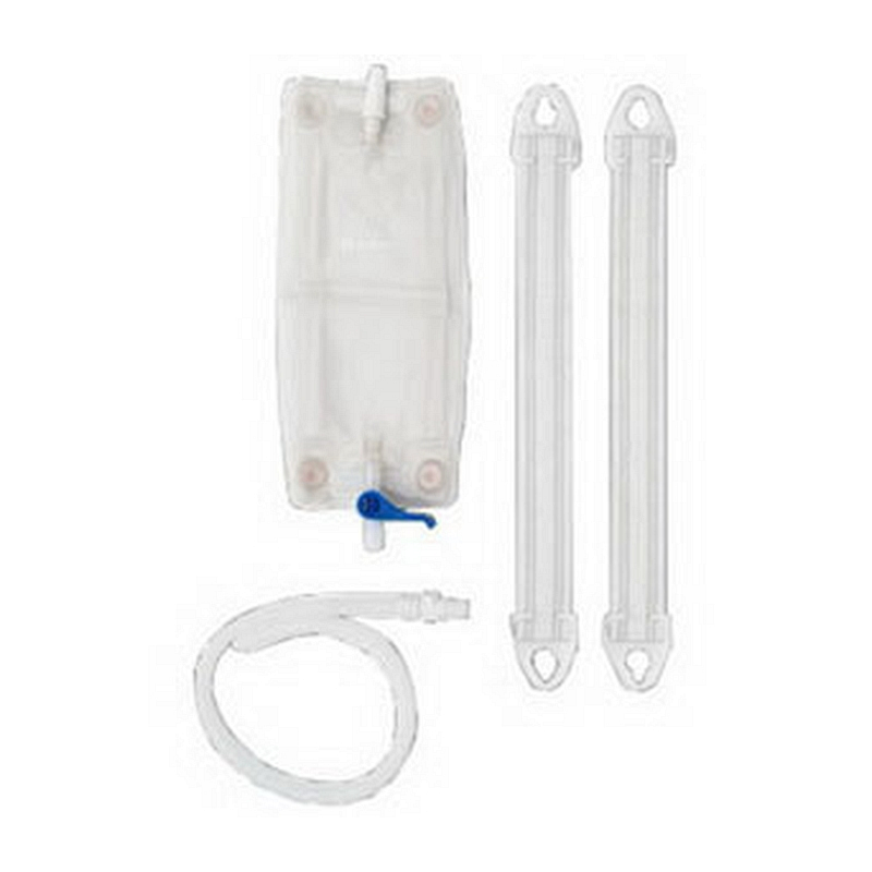 Sterile Vented Urinary Leg Bag System Combination Pack Medium 18 oz. 10" L