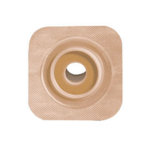 Sur-fit Natura Stomahesive Flexible Pre-cut Wafer 4" x 4" Stoma 3/4"