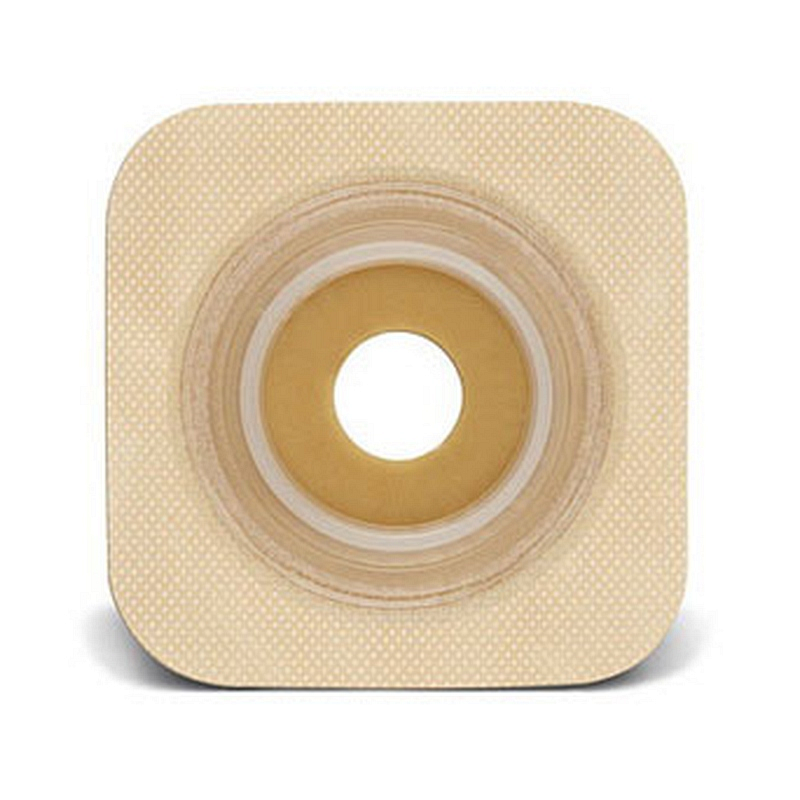 Sur-fit Natura Stomahesive Flexible Pre-cut Wafer 4" x 4" Stoma 7/8"