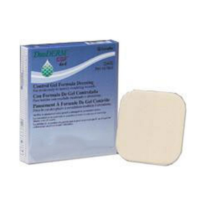 DuoDERM CGF Hydrocolloid Wound Dressing 6" L x 6" W Size Square Shape