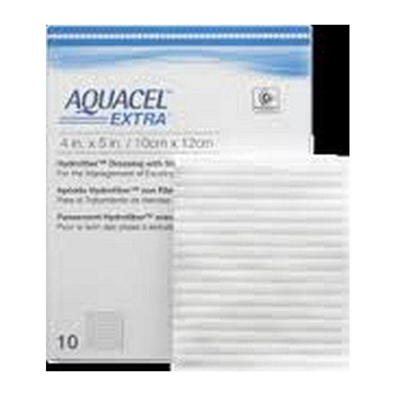 Aquacel Extra 6" X 6" Hydrofiber Wound Dressing.