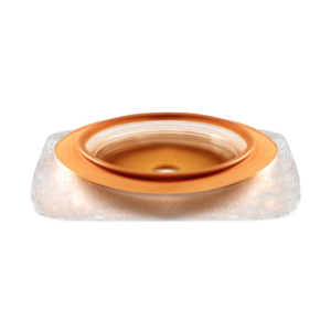 Natura Accordion Cut-To-Fit Durahesive Skin Barrier With Convexity 1/2" x 1-1/4" Hydrocolloid Collar 2-1/4" (57mm)