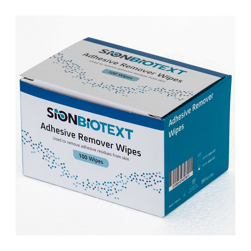 Sion Biotext Adhesive Remover Wipes