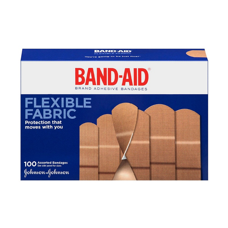Band-Aid Flexible Fabric Assorted 100 ct.