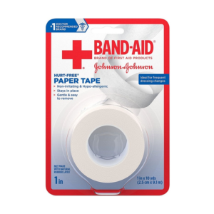 Band-Aid First Aid Hurt-Free Paper Tape