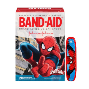 Band-Aid Decorative Spiderman Assorted 20 ct.