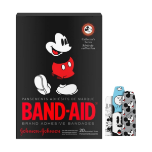 Band-Aid Mickey Waterproof Adhesive Bandages