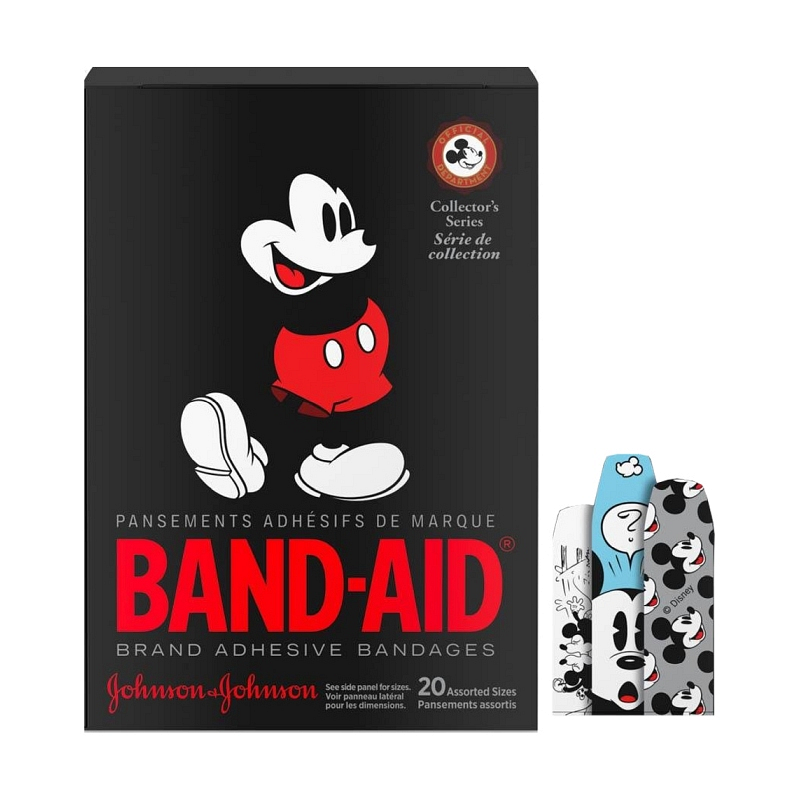 Band-Aid Mickey Waterproof Adhesive Bandages