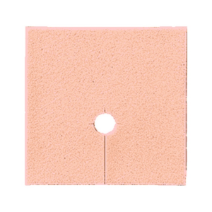 Shapes 3.5" x 3.5" Tube PolyMeric Membrane Dressing
