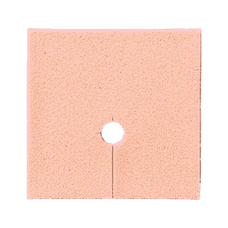 Shapes 3.5" x 3.5" Tube PolyMeric Membrane Dressing