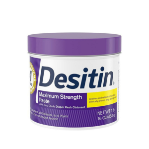 Desitin Maximum Strength Zinc Oxide Diaper Rash Paste Jar 16 oz.