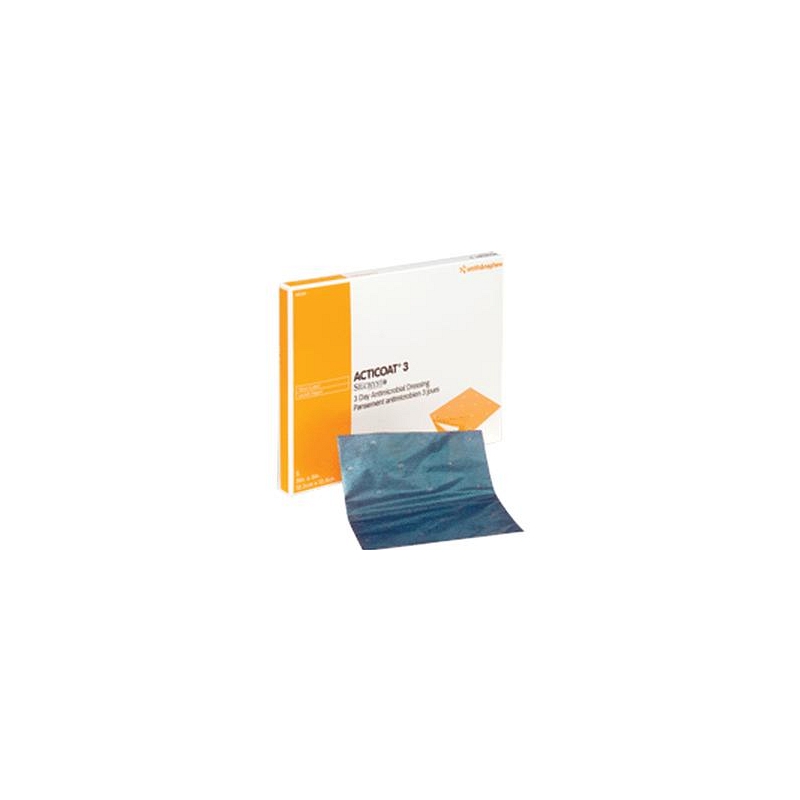 ACTICOAT Antimicrobial Barrier Burn Dressing with Nanocrystalline Silver 8" x 16"