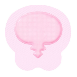Allevyn Gentle Foam Border Sacrum 6-5/8" x 6-3/4".