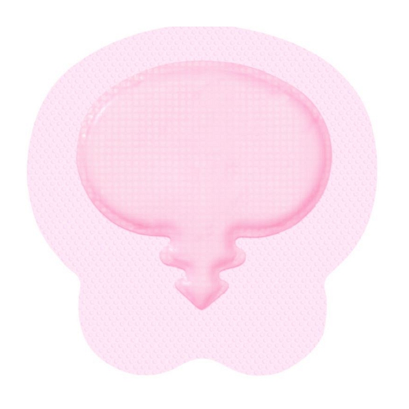 Allevyn Gentle Foam Border Sacrum 6-5/8" x 6-3/4".