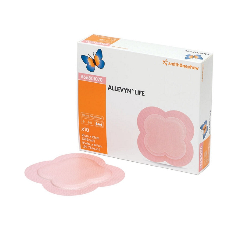 ALLEVYN Life foam dressing sterile 6-1/16" x 6-1/16".