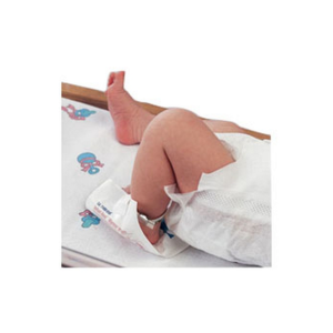 Infant Heel Warmer with Tape 4" x 4"
