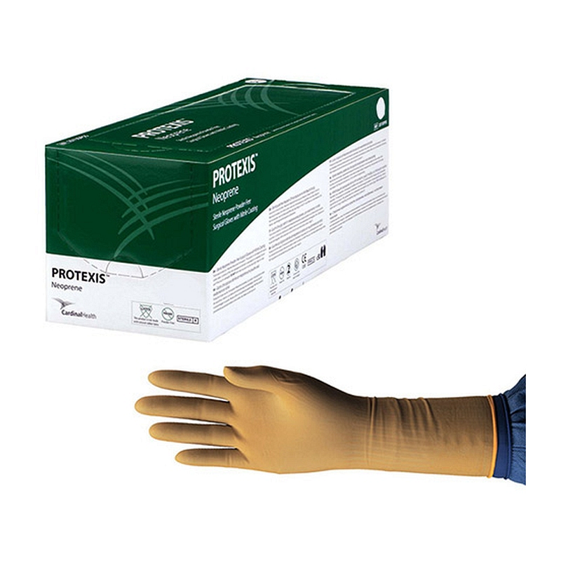 Protexis PI Blue with Neu-Thera Surgical Gloves Sterile Polyisoprene Powder-Free Size 8-1/2