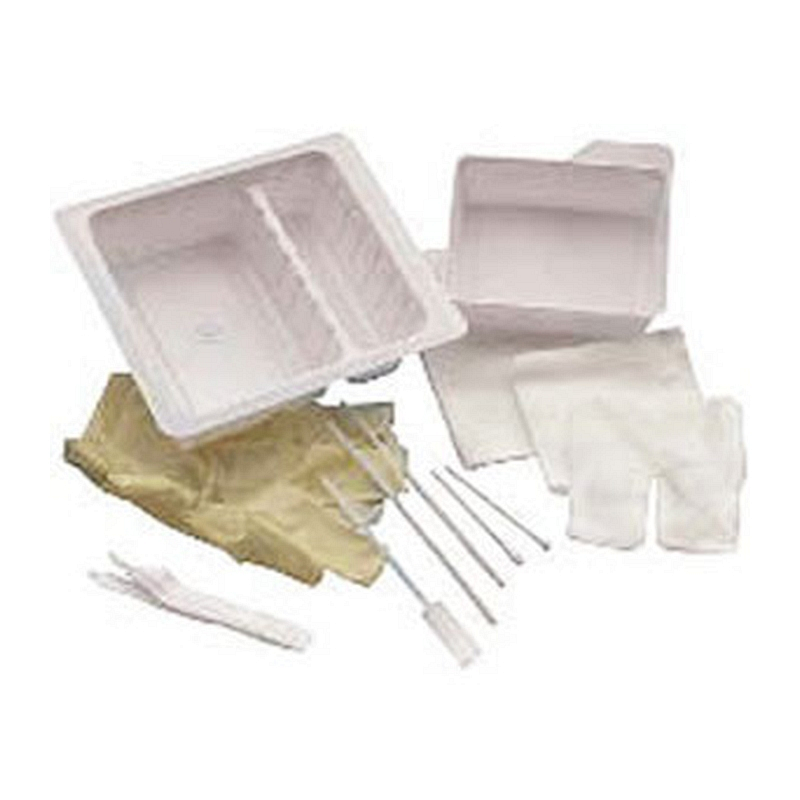 Baxter Tracheostomy Care Standard Kit with Coated Paper Lid