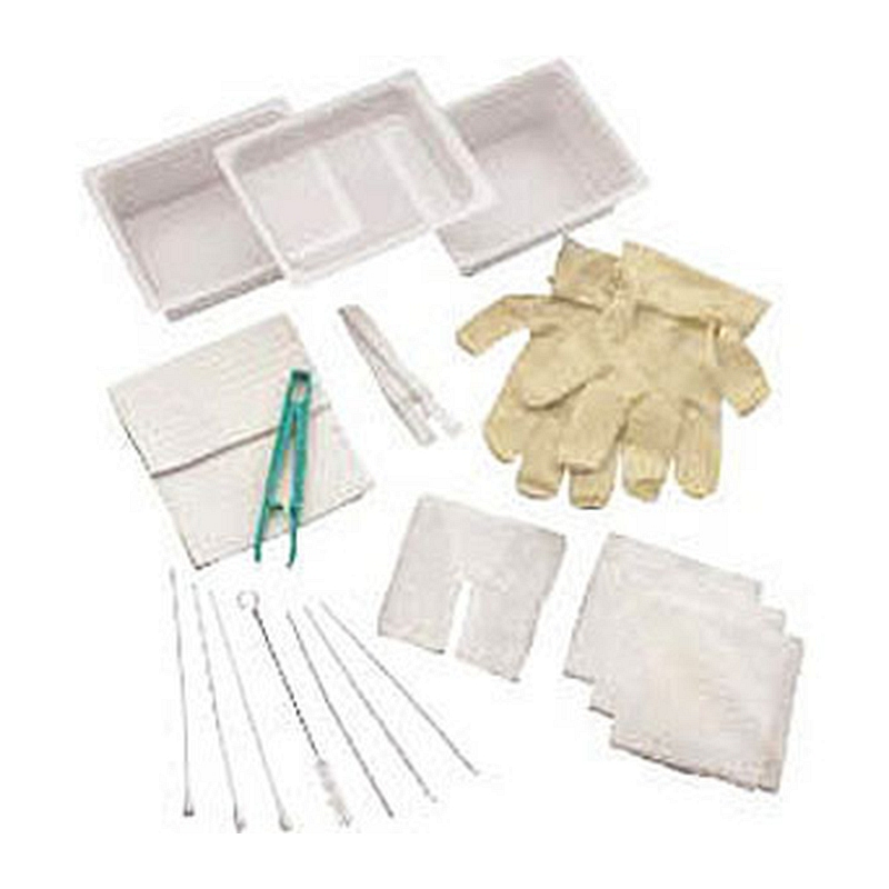 Complete Tracheostomy Cleaning Tray without Gloves