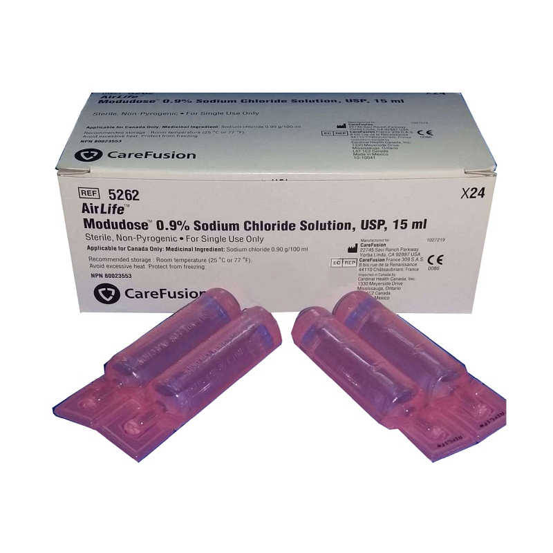 AirLife Modudose Unit Dose Saline 15mL 0.9% Inhalation