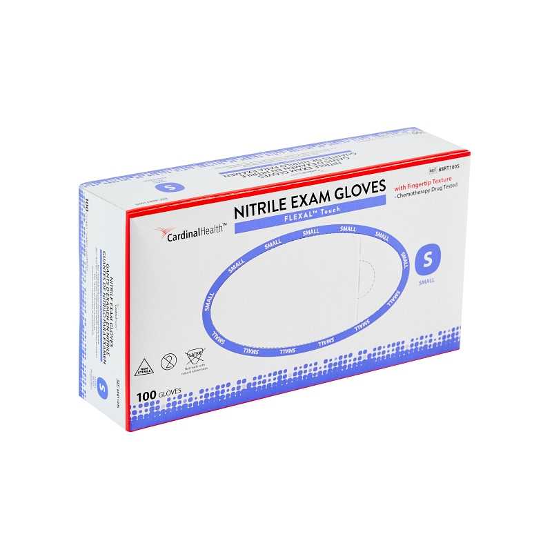 Cardinal Health FLEXAL Touch Nitrile Exam Gloves