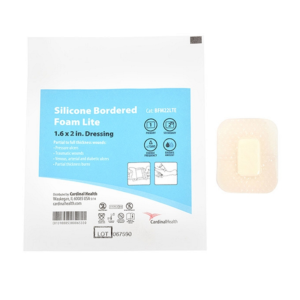 Cardinal Health Kendall Silicone Bordered Lite Foam Dressing
