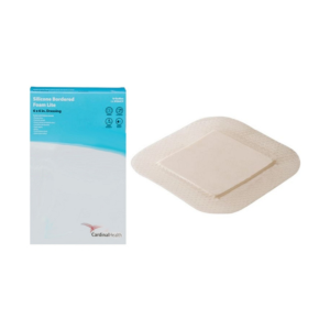 Cardinal Health Kendall Silicone Bordered Lite Foam Dressing