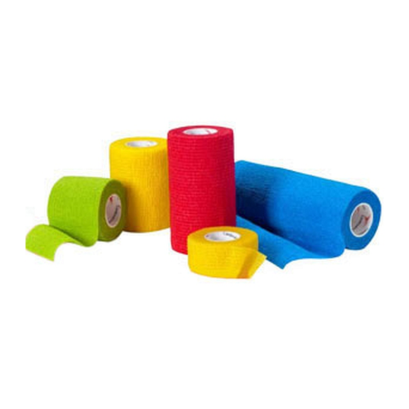 Cardinal Self-Adherent Bandage 2" x 5 yds. Latex free and non-sterile. Not made with Natural Rubber Latex.