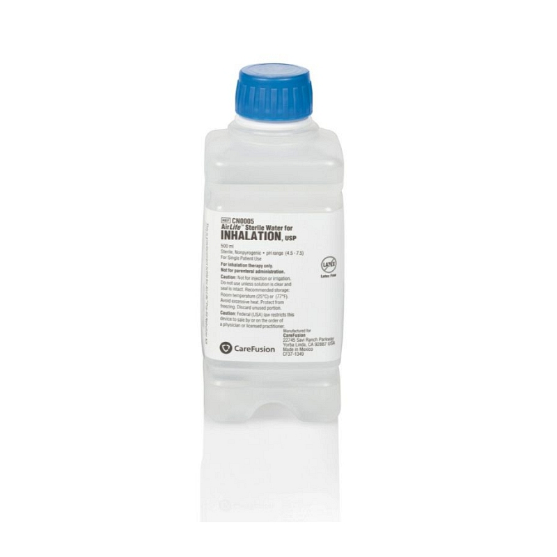 AirLife Prefilled Nebulizer Sterile Water For Inhalation 500mL