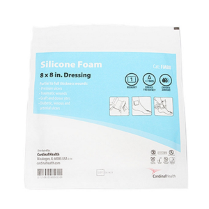 Cardinal Health Kendall Silicone Non-Bordered Foam Dressing