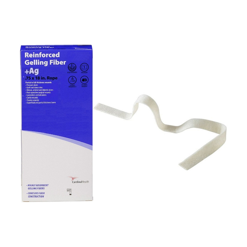 Cardinal Health Reinforced Gelling Fiber +Ag Dressing