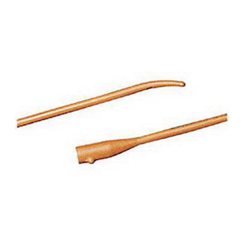 Coude Tip Tiemann Latex Catheter 14 fr 16" L