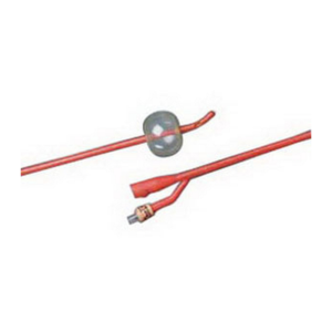 BARDEX Infection Control Coude 2-Way Specialty Foley Catheter 14 Fr 5 cc