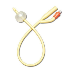Lapides Lubricated Diagnostic Foley Catheter 2-Way 5cc 18 Fr