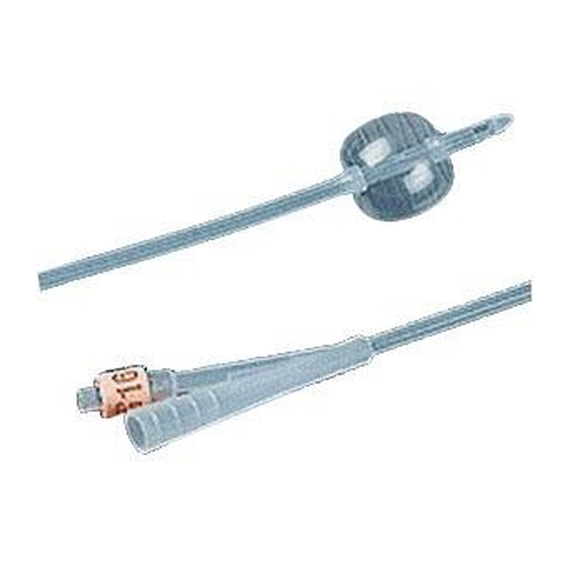 2-Way 100% Silicone Foley Catheter 12 fr 5 cc