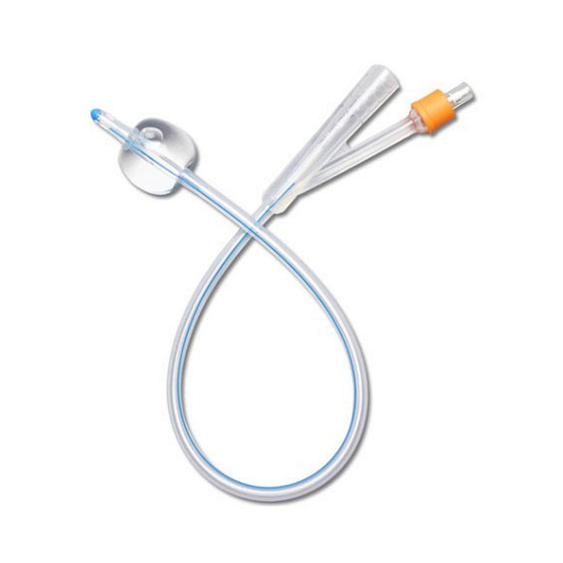 LUBRI-SIL Infection Control 2-Way 100% Silicone Foley Catheter 24 Fr 5 cc