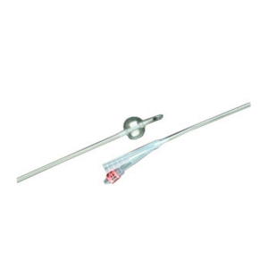 LUBRI-SIL Infection Control 2-Way 100% Silicone Foley Catheter 18 Fr 30 cc
